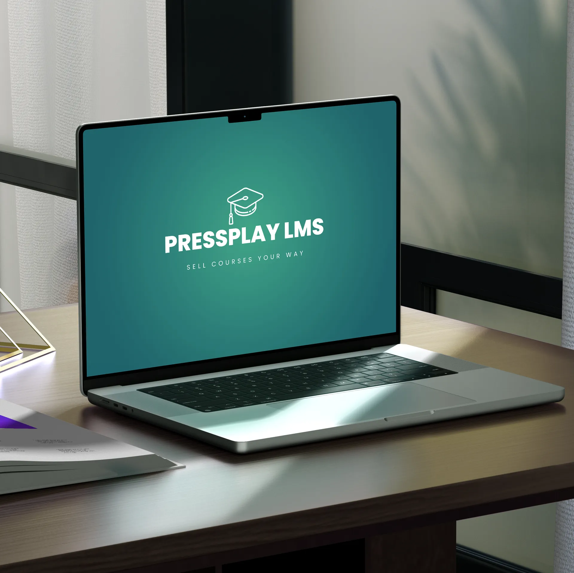 PressPlay LMS custom learning platform project cover